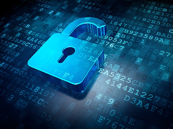Lock representing data privacy